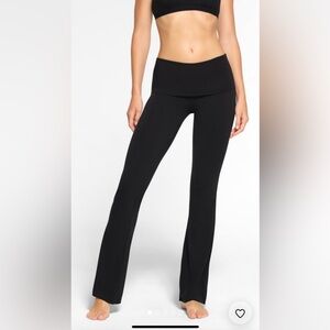 Skims Ribbed Foldover Pant